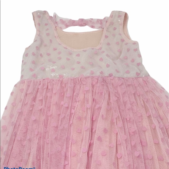 Le Pink*Sequined Pink Party Dress 6*$130 EUC - Picture 4 of 8